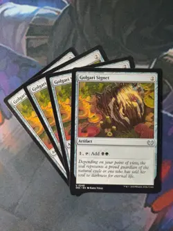 Golgari Signet x 4 | 7% Off 2+ | Duskmourn | NM | MTG - Image 1