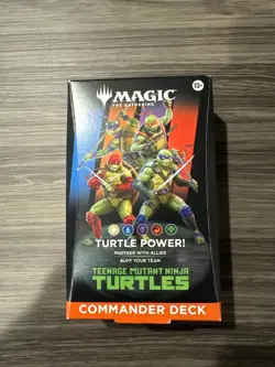 MTG Teenage Mutant Ninja Turtles Commander Deck Turtle Power! - Image 1