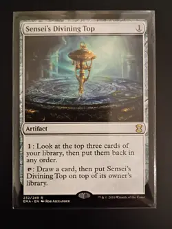 1x Sensei's Divining Top Eternal Masters mtg - Image 1