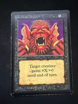 Magic The Gathering: Beta Howl from Beyond MTG Beta - Image 1