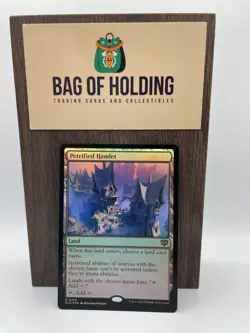 Petrified Hamlet - 0259 - FOIL - Secrets of Strixhaven - MTG - NM - Image 1