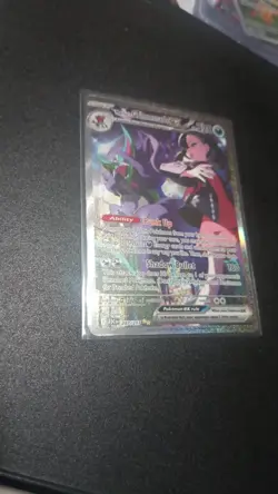 Pokemon TCG Marnie's Grimmsnarl EX 287/217 SIR Ascended Heros NM/M - Image 1