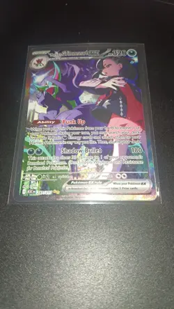Pokemon TCG Marnie's Grimmsnarl EX 287/217 SIR Ascended Heros NM/M - Image 2