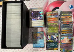 Pokemon TCG Bulk Card Lot - 750+ Cards Including Holo, Reverse Holo, ex, Promos - Image 1