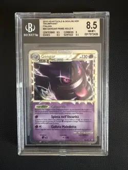 Pokemon 2010 BGS 8.5 Gengar Prime HGSS Battaglie Trionfali 94/102 Italiano - Image 1