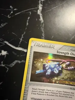 Pokemon TCG Strength Charm EX Dragon Frontiers 81/101 Reverse Holo Stamped - Image 4