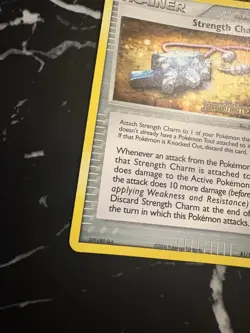 Pokemon TCG Strength Charm EX Dragon Frontiers 81/101 Reverse Holo Stamped - Image 5