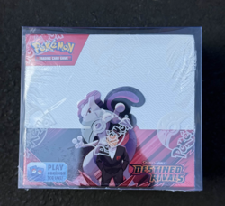 BRAND NEW Pokemon Destined Rivals BOOSTER BOX with PROTECTIVE CASE ✅ - Image 1