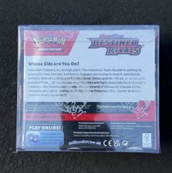 BRAND NEW Pokemon Destined Rivals BOOSTER BOX with PROTECTIVE CASE ✅ - Image 2