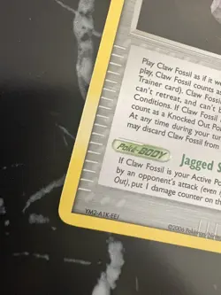 Pokemon TCG Claw Fossil EX Legend Maker 78/92 Regular Common Stamped LP - MP - Image 5