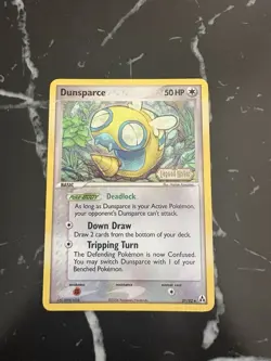 Pokemon TCG Dunsparce EX Legend Maker 31/92 Reverse Holo Uncommon 2006 Nintendo - Image 1