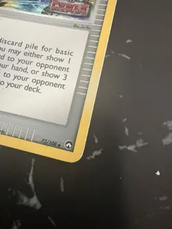 2007 Pokemon EX Power Keepers Energy Recycle System Reverse Holo #73/108 - Image 2