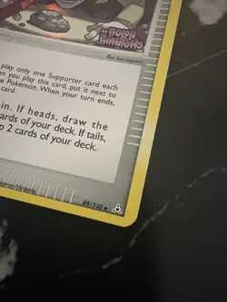 Pokemon Professor Cozmo's Discovery EX Holon Phantoms 89 Reverse Holo Stamped - Image 2