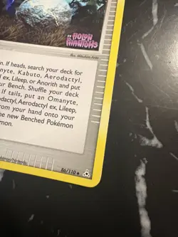 Pokemon Holon Fossil Holon Phantoms Reverse Holo Stamped 86/110 - Image 2