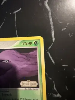 Pokemon TCG Muk EX Legend Maker 11 Reverse Holo Rare Stamped - Image 3