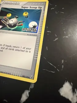 Pokemon TCG Super Scoop Up EX Delta Species 100/113 Reverse Holo Stamped - Image 2