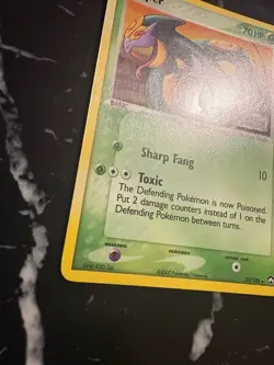 Pokemon TCG Seviper EX Power Keepers 23 Reverse Holo Rare Stamped - Image 5