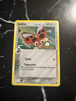 Pokemon TCG Ledyba EX Dragon Frontiers 53/101 Reverse Holo Stamped - Image 1