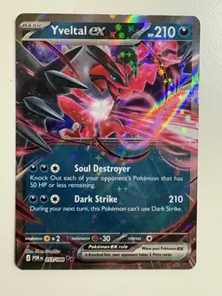 Pokemon TCG: 2026 Perfect Order Double Rare Yveltal EX (053/088) - Image 1