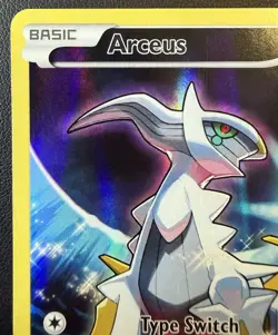 Arceus XY116 Full Art Holo Blackstar Promo Pokemon - Image 2
