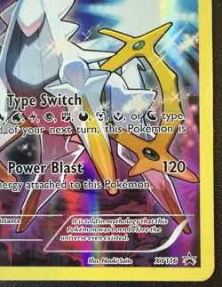 Arceus XY116 Full Art Holo Blackstar Promo Pokemon - Image 4