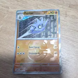 Pokemon TCG Pupitar 048/131 Prismatic Evolutions Holo Master Ball 90HP - Image 3