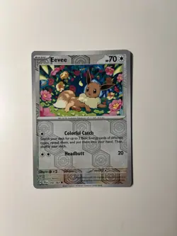 [NM] Eevee 050/064 Reverse Holo Pokemon Shrouded Fable - Image 3