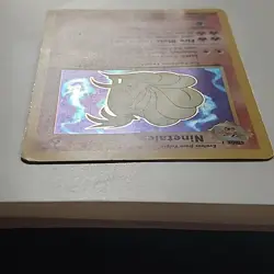 Pokemon Ninetails Holo Rare Base Set 12/102 Unlimited MP 1999 - Image 5