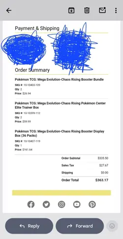 Pokemon Chaos Rising Booster Box 36 Packs Factory Sealed Box PRESALE 05/22 - Image 2