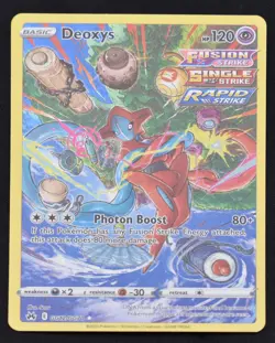 Deoxys GG12/GG70 Crown Zenith Galarian Gallery Holo NM Pokemon - Image 2