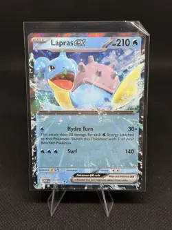 Pokemon TCG Lapras ex 022/088 Perfect Order Double Rare Holo NM 2026 - Image 1