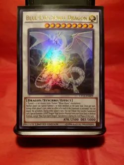 Blue-Eyes Spirit Dragon ULTRA RARE Limited Edition Perfect Mint!!! Yu-Gi-Oh! - Image 1