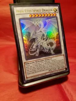 Blue-Eyes Spirit Dragon ULTRA RARE Limited Edition Perfect Mint!!! Yu-Gi-Oh! - Image 2