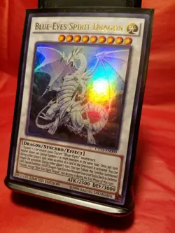 Blue-Eyes Spirit Dragon ULTRA RARE Limited Edition Perfect Mint!!! Yu-Gi-Oh! - Image 4