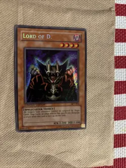 Yu-Gi-Oh! Lord of D. 2002 Collectors Tin Secret Rare Limited BPT-004 Konami - Image 1