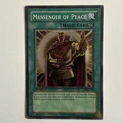 Yugioh Messenger of Peace MRL-102 Super Rare 1st Edition LP - Image 1