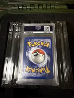 Pokemon 2000 PSA 8 Birthday Pikachu Holo Black Star Promo #24 - Image 2