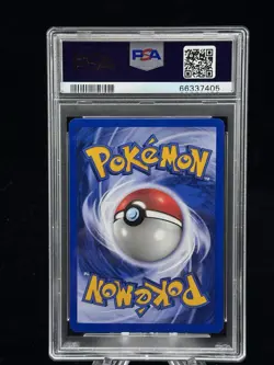 Birthday Pikachu Holo #24 Black Star Promo Pokemon PSA 8 🎂🎈 with Swirl 🌀 - Image 3