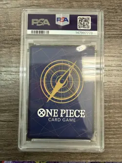 2025 ONE PIECE OP12 LEGACY OF THE MASTER OP10-082 KUZAN SP ALT ART PSA 10 GEM MT - Image 2