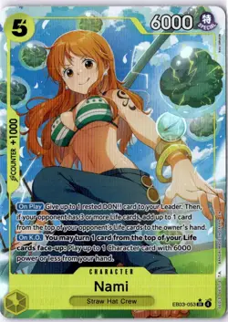 Nami (053) (Alternate Art) EB03-053 Extra Booster: One Piece Heroines Edition... - Image 1