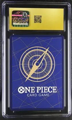 2025 One Piece The Azure Sea's Seven Dracule Mihawk Japanese CGC 10 #OP14-119 - Image 2