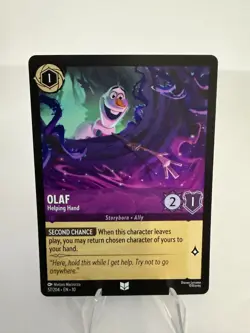 Olaf Helping Hand 57/204 Whispers in the Well Disney Lorcana - Image 1