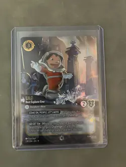 Disney Lilo-Best Explorer Ever Lilo & Stitch Lorcana TCG Foil 238/204 English - Image 1