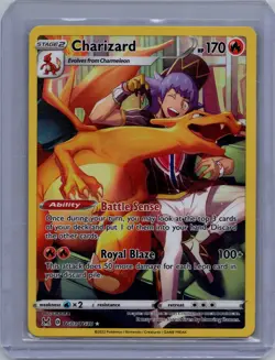 Charizard 2022 Pokemon Sword & Shield Lost Origin #TG03/TG30 Trainer Gallery - Image 1