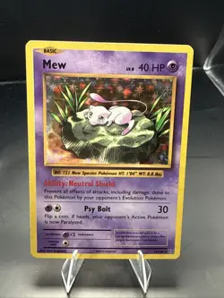 Pokemon TCG Mew 53/108 Holo Rare Evolutions A - Image 2