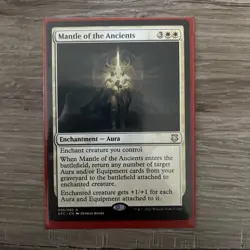 Mantle of the Ancients R MTG Commander Adventures in the Forgotten Realms NM - Image 1