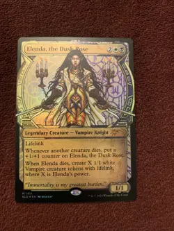 Elenda, the Dusk Rose (Rainbow Foil) Secret Lair Drop Foil - Image 1