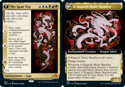 MTG The Kami War // O-Kagachi Made Manifest - Foil - Extended Art, Kamigawa: Neo - Image 1