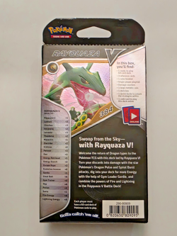 Pokemon TCG V Battle Deck: RAYQUAZA V Themed Deck Factory Sealed Box 820650809095 - Image 2