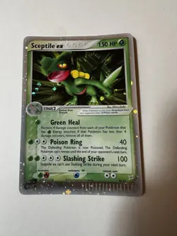 Pokemon Sceptile ex 93/95 EX Team Magma vs Team Aqua 2004 Holo Rare 150 HP - Image 2